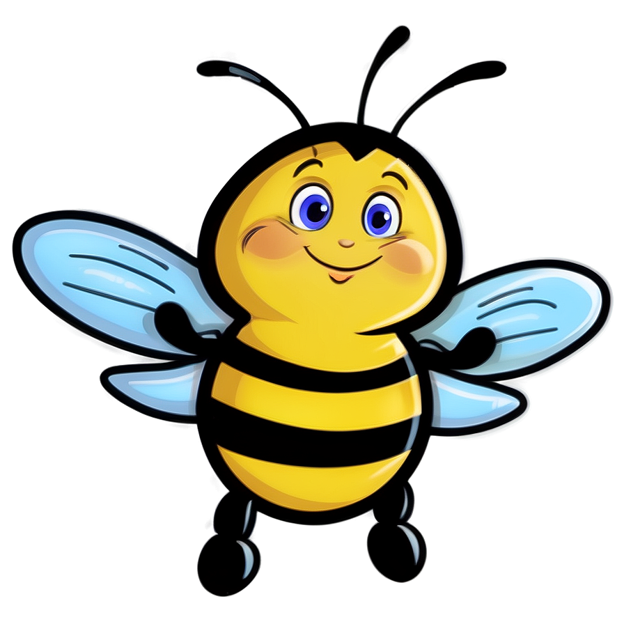 Childlike Bee Doodle Png Xnf18 PNG Image