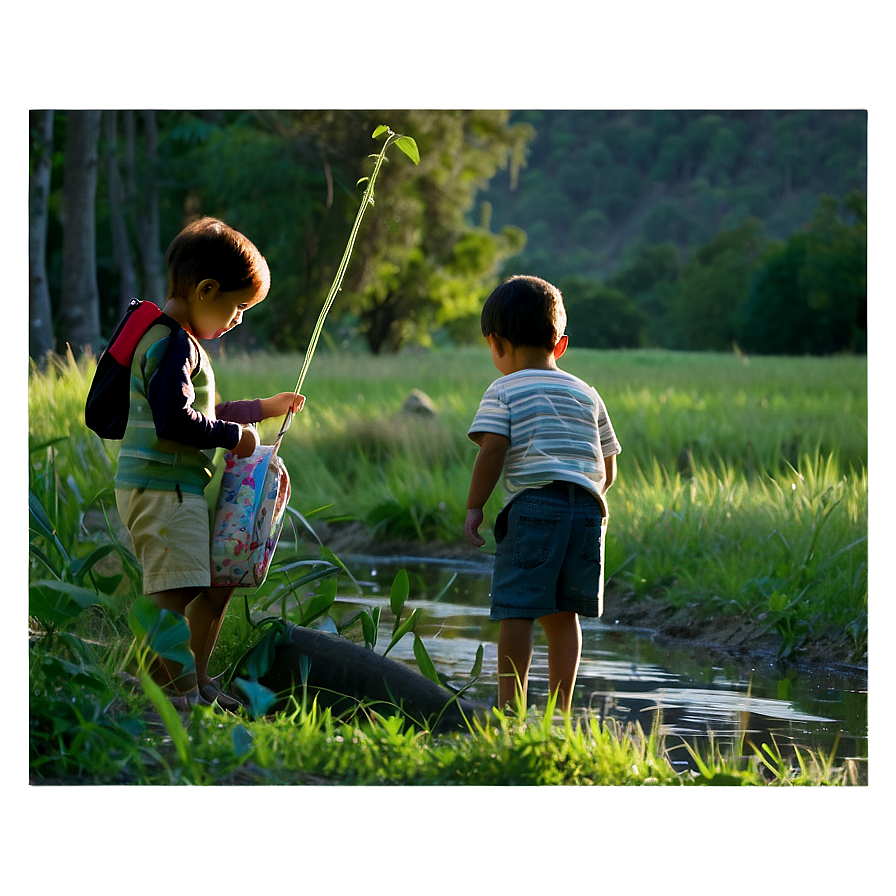 Children And Nature Png 05242024 PNG Image