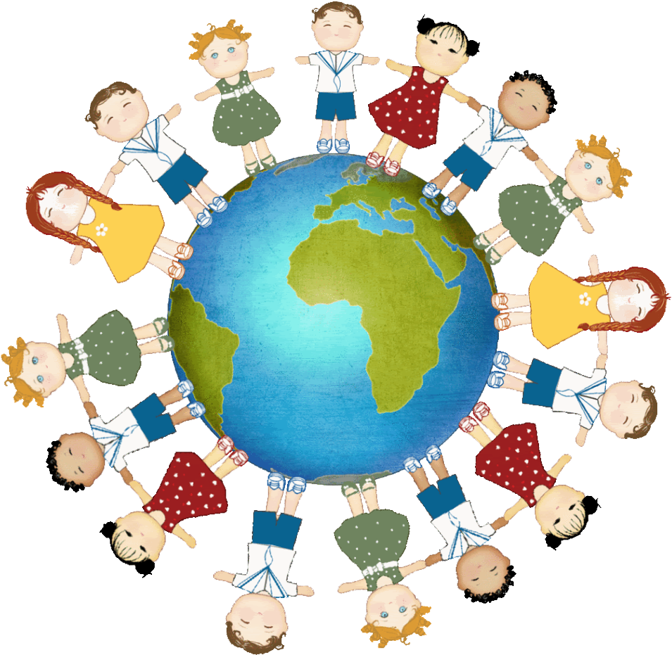 Children Around The World PNG Image