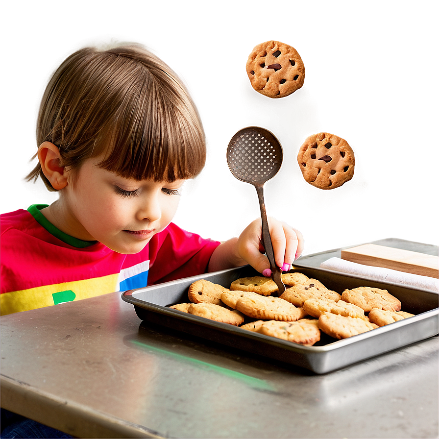 Children Baking Cookies Png Ahv64 PNG Image