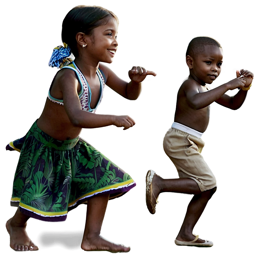 Children Dancing Png Mig PNG Image