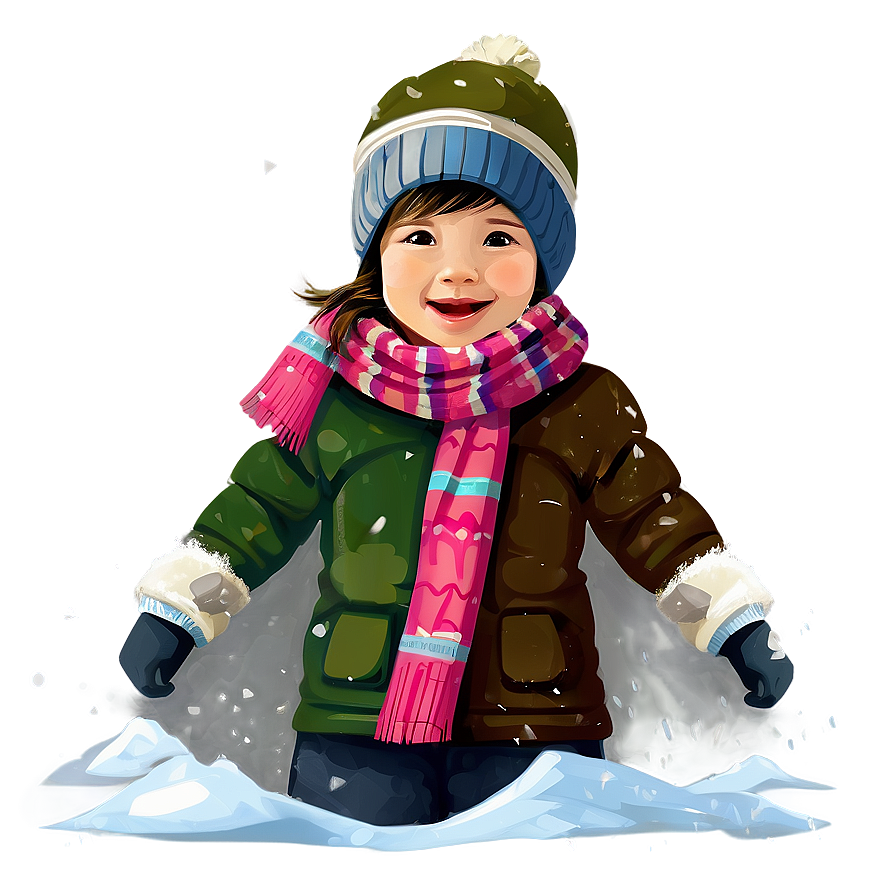 Children In Snow Png 37 PNG Image