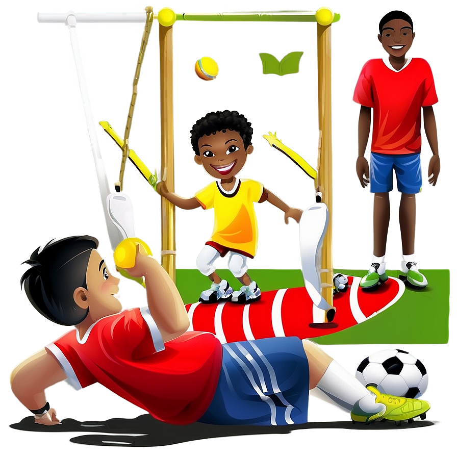 Children Playing Sports Png 58 PNG Image