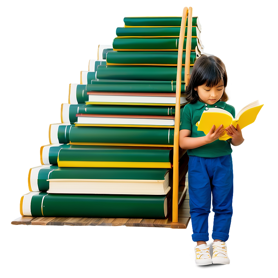 Children Reading Books Png Ivk34 PNG Image