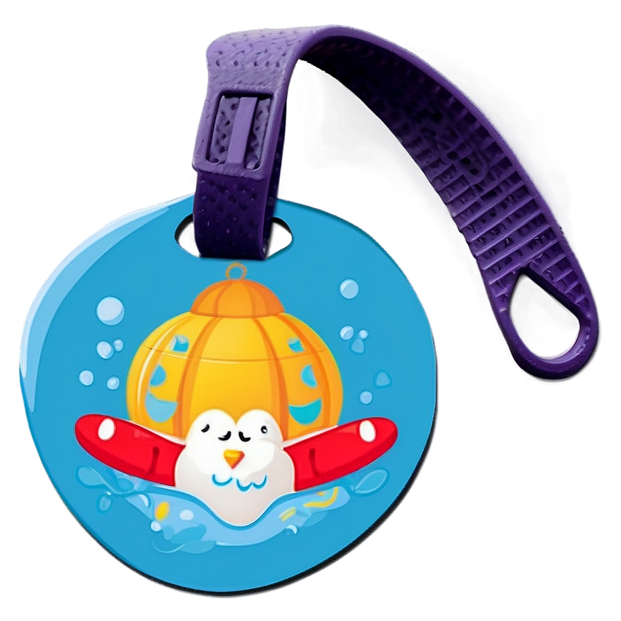 Children's Luggage Tag Png Vkv42 PNG Image