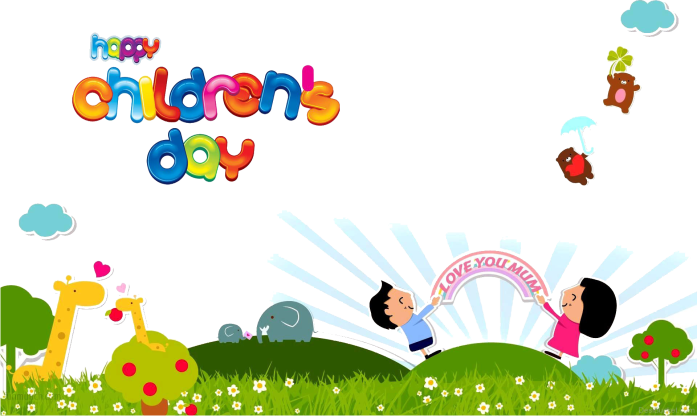 Childrens Day Celebration Illustration PNG Image