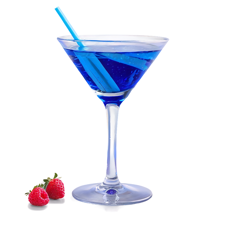 Chilled Blue Cocktail Png Mvs2 PNG Image