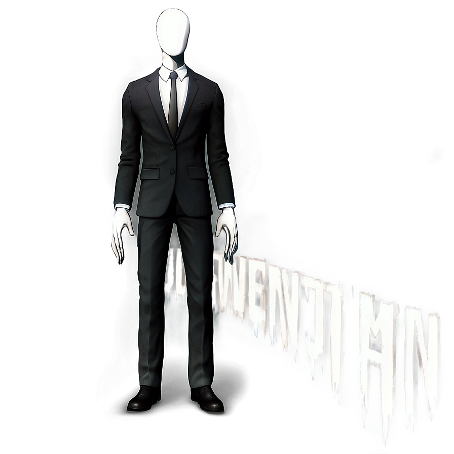 Chilling Slender Man Png Vgu PNG Image