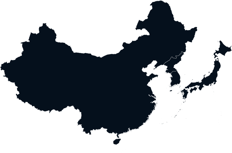 China Outline Map PNG Image