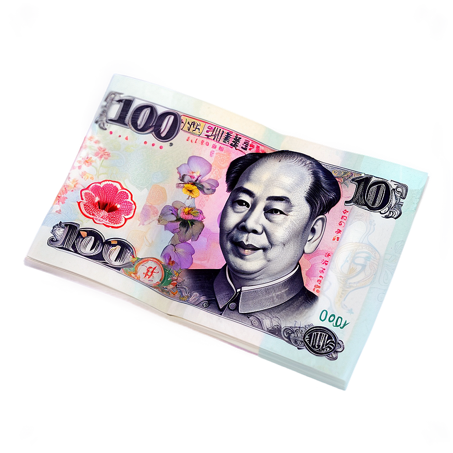 Chinese Currency Yuan Notes Png 06112024 PNG Image