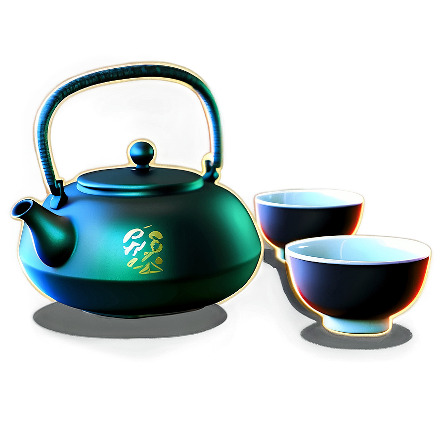 Chinese Tea Ceremony Set Png Hba22 PNG Image