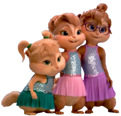 Chipettes_ Group_ Pose.png PNG Image