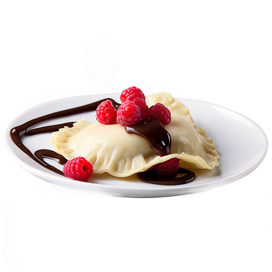 Chocolate And Raspberry Pierogi Png Jsx PNG Image