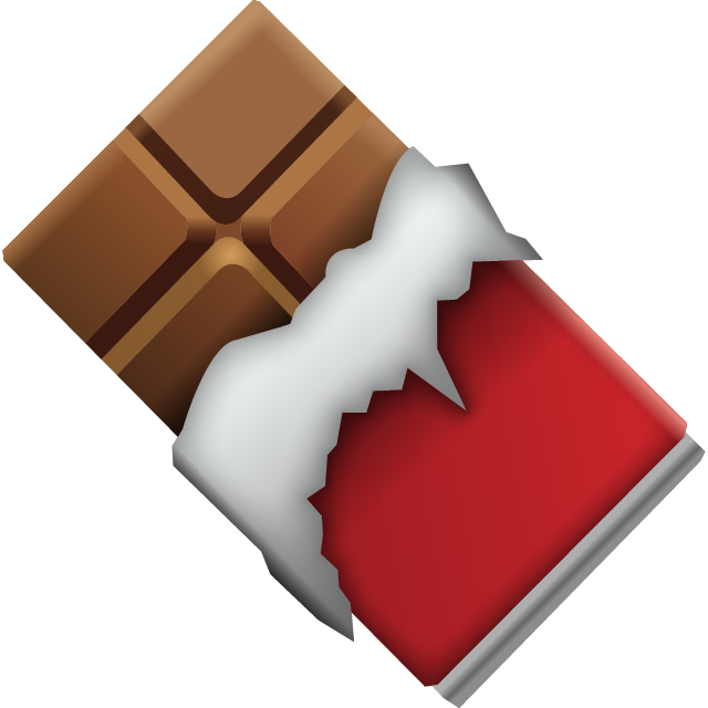 Chocolate Bar Icon PNG Image