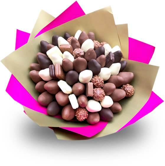 Chocolate Bouquet Assortment PNG Image