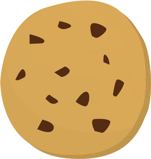 Chocolate Chip Cookie Illustration.png PNG Image