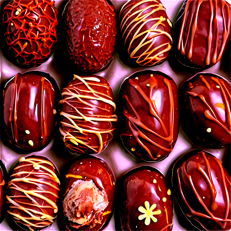 Chocolate Covered Dates Png Iwe55 PNG Image