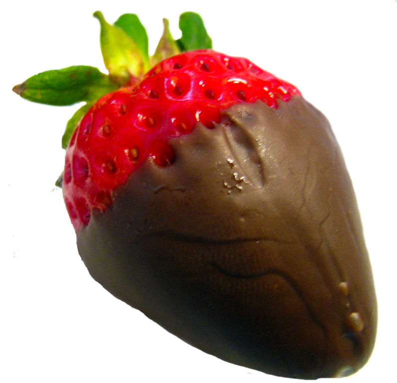 Chocolate Covered Strawberry PNG Image