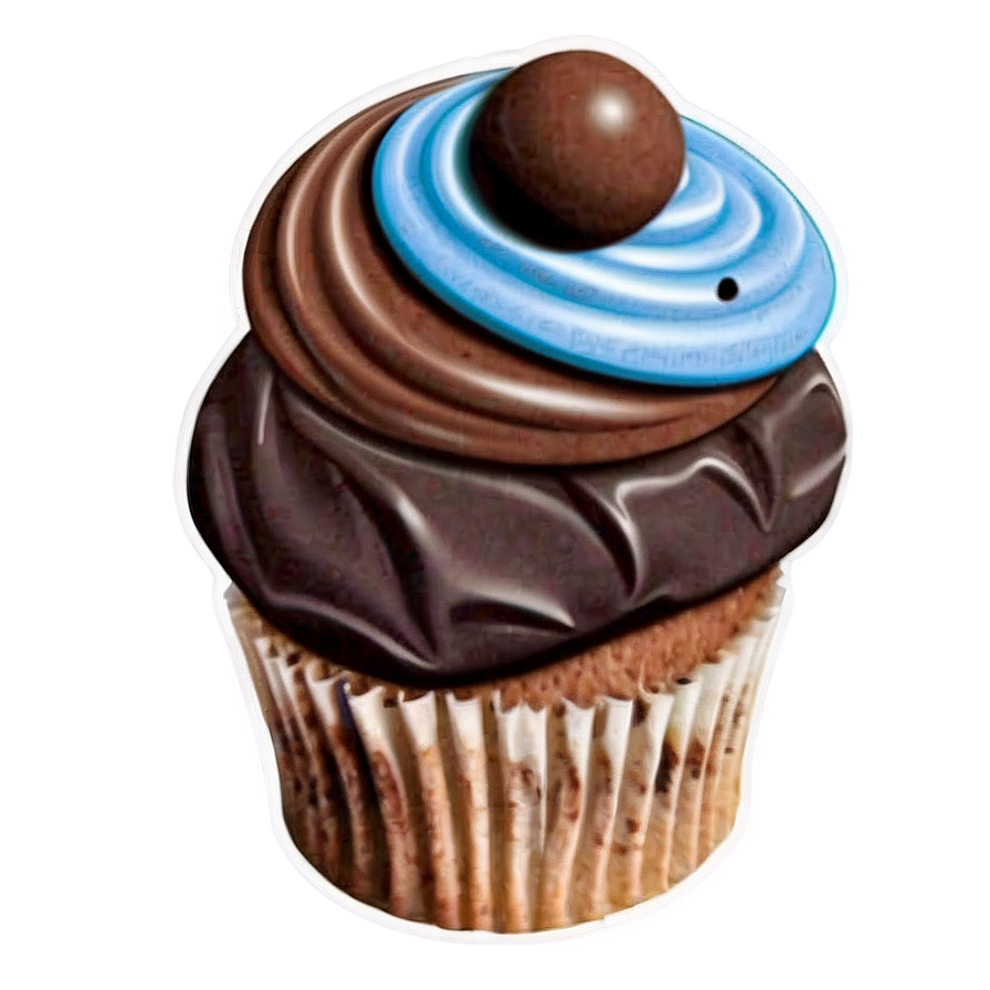 Chocolate Cupcake Png Rlg68 PNG Image