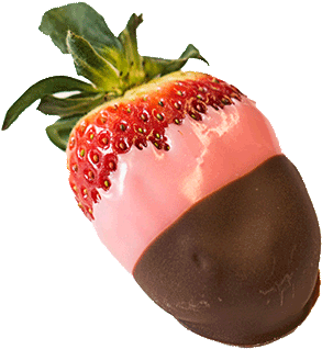 Chocolate Dipped Strawberry PNG Image