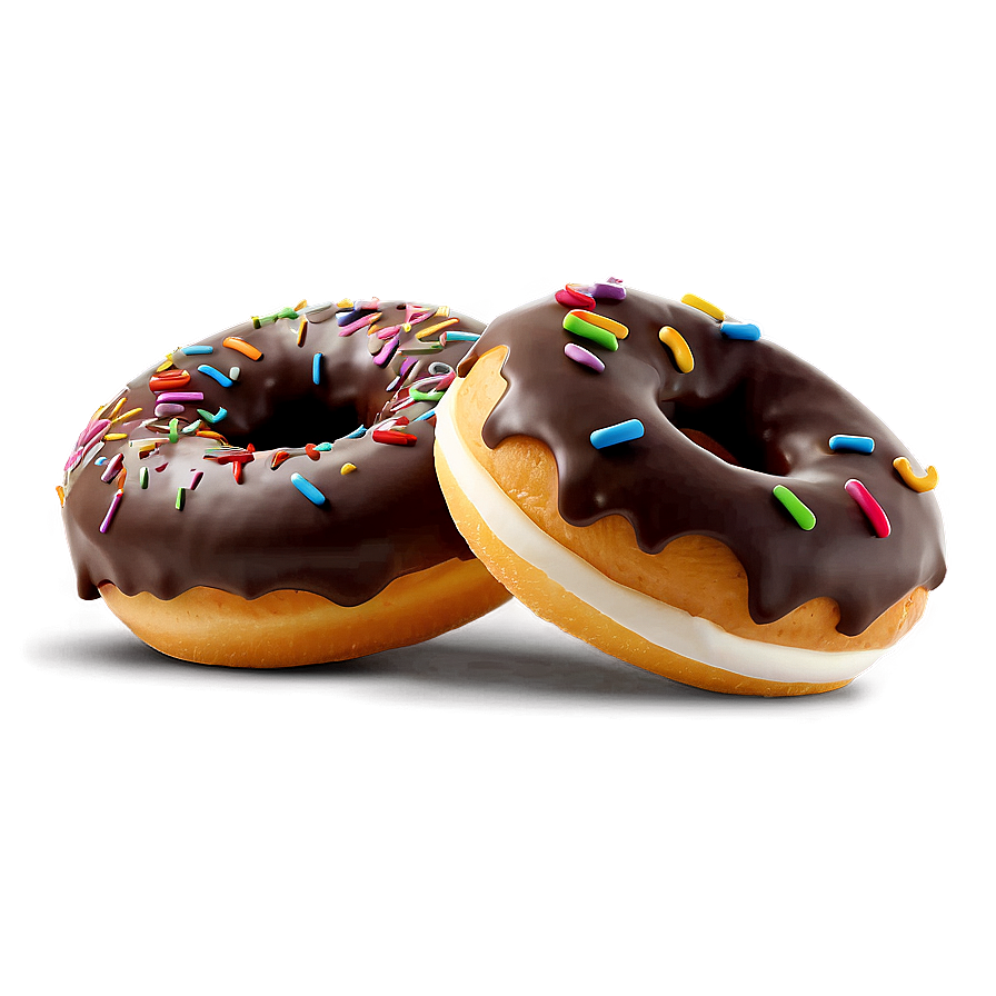 Chocolate Donut Png Pjw PNG Image