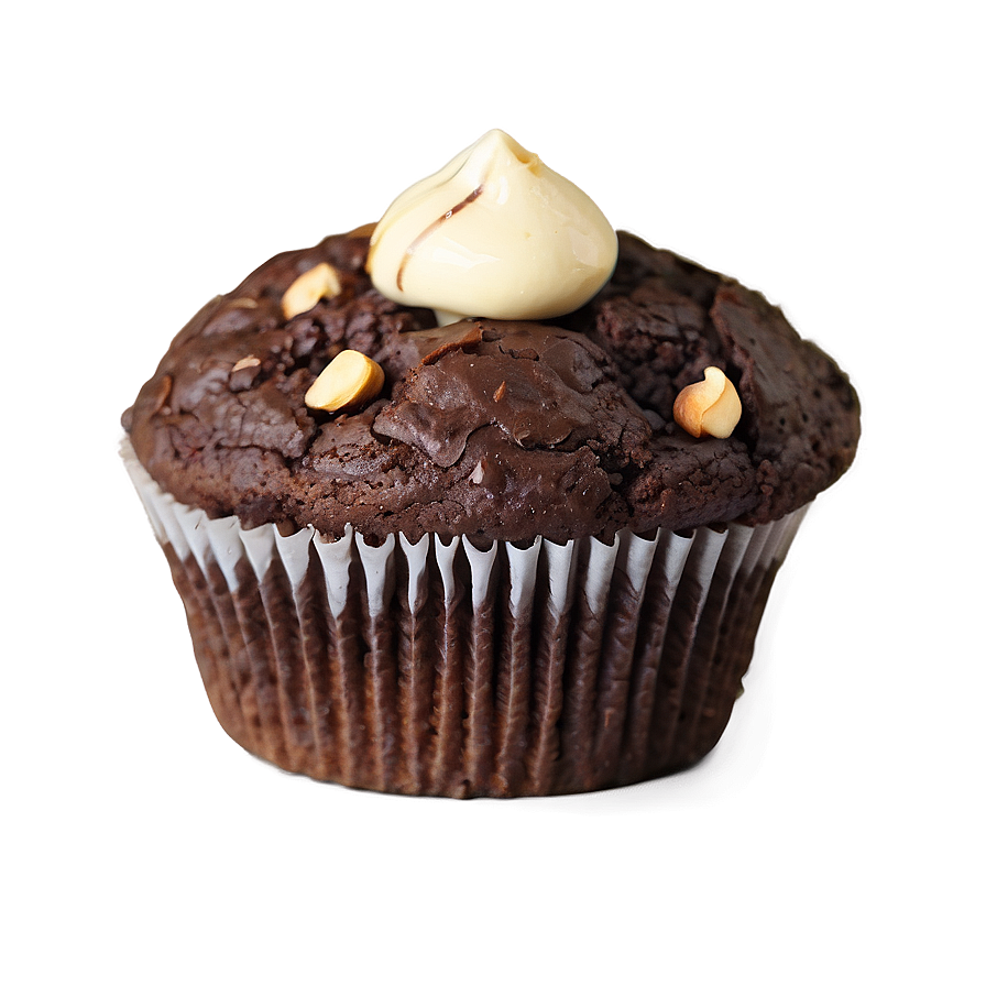 Chocolate Hazelnut Muffin Png Vqu31 PNG Image