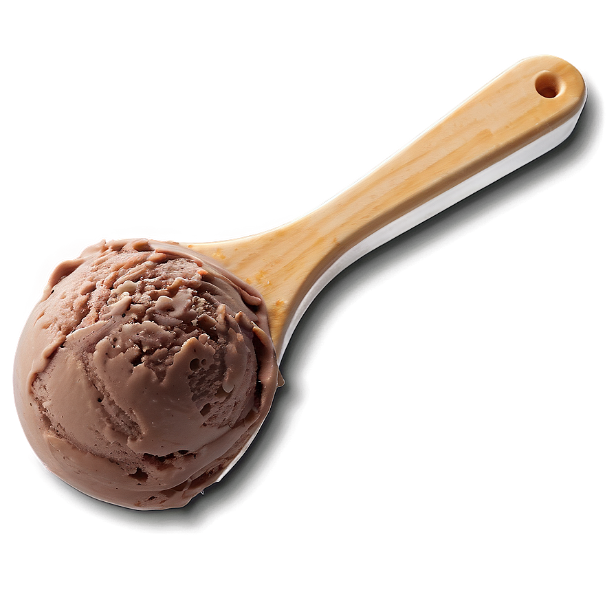 Chocolate Ice Cream Scoop Png Wth PNG Image