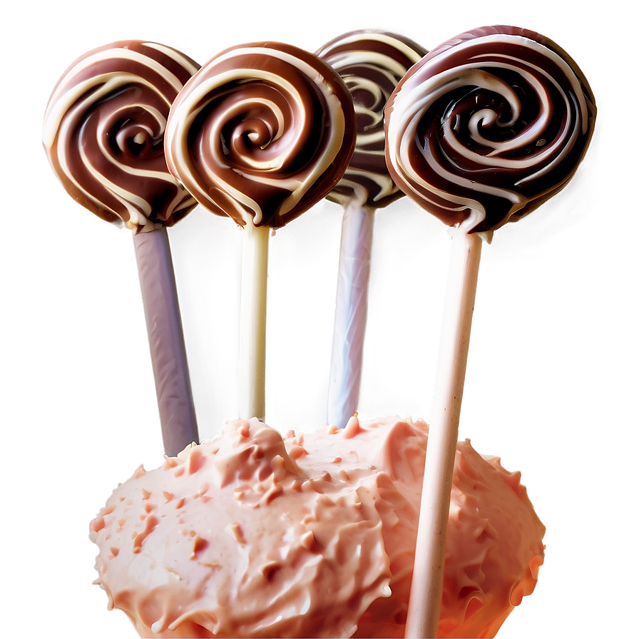 Chocolate Lollipop Png Lnh26 PNG Image