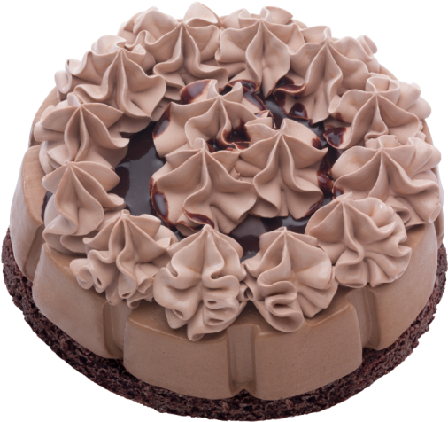 Chocolate Mousse Cake Delicious PNG Image