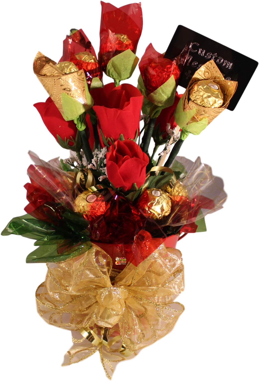 Chocolate Rose Bouquet PNG Image