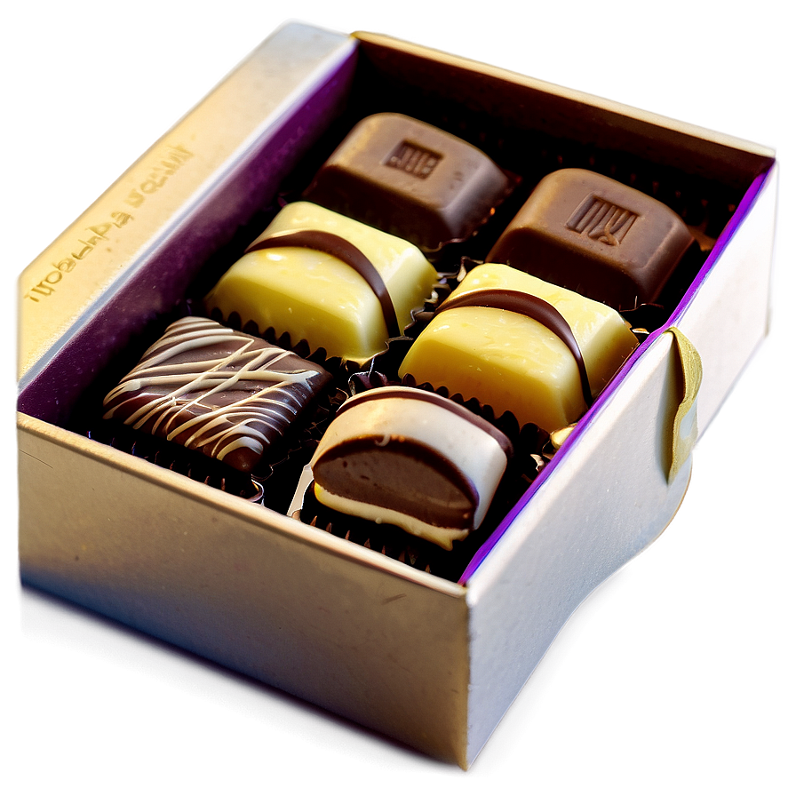 Chocolate Sampler Box Png Qvc98 PNG Image