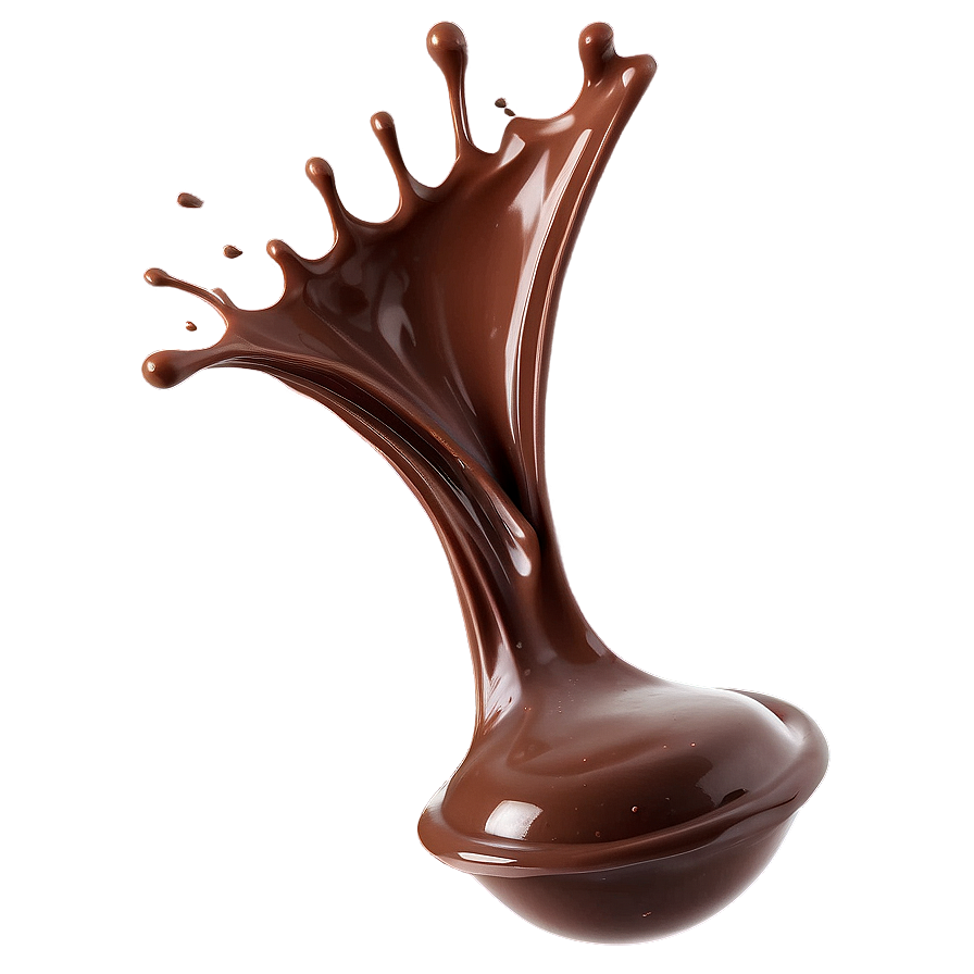 Chocolate Splash Effect Png Bas PNG Image