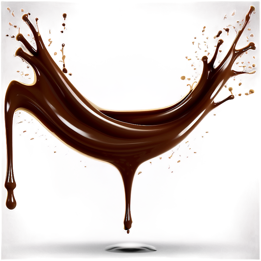 Chocolate Splash Texture Png Pfm30 PNG Image