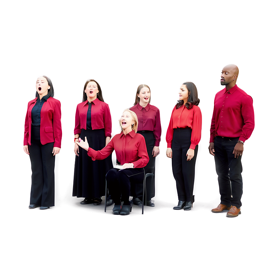 Choir Singing Ensemble Png 75 PNG Image