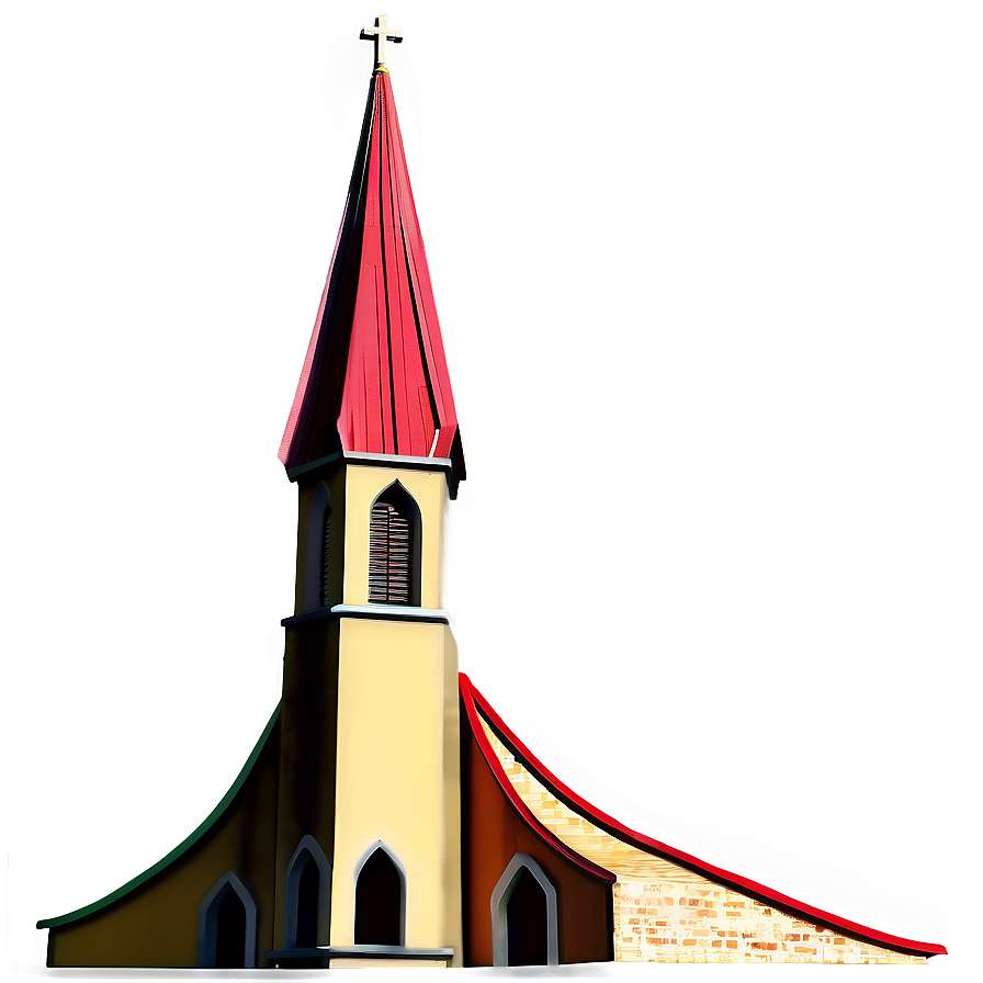 Christian Church Steeple Png Qch93 PNG Image