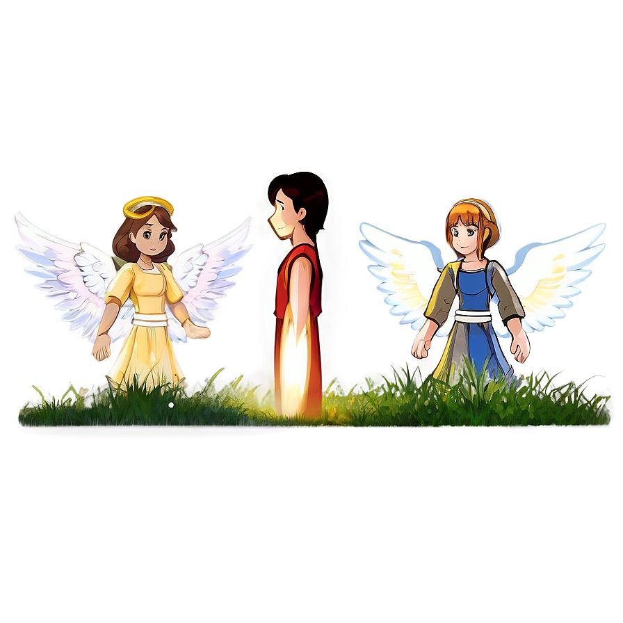 Christian Guardian Angel Png Tng PNG Image