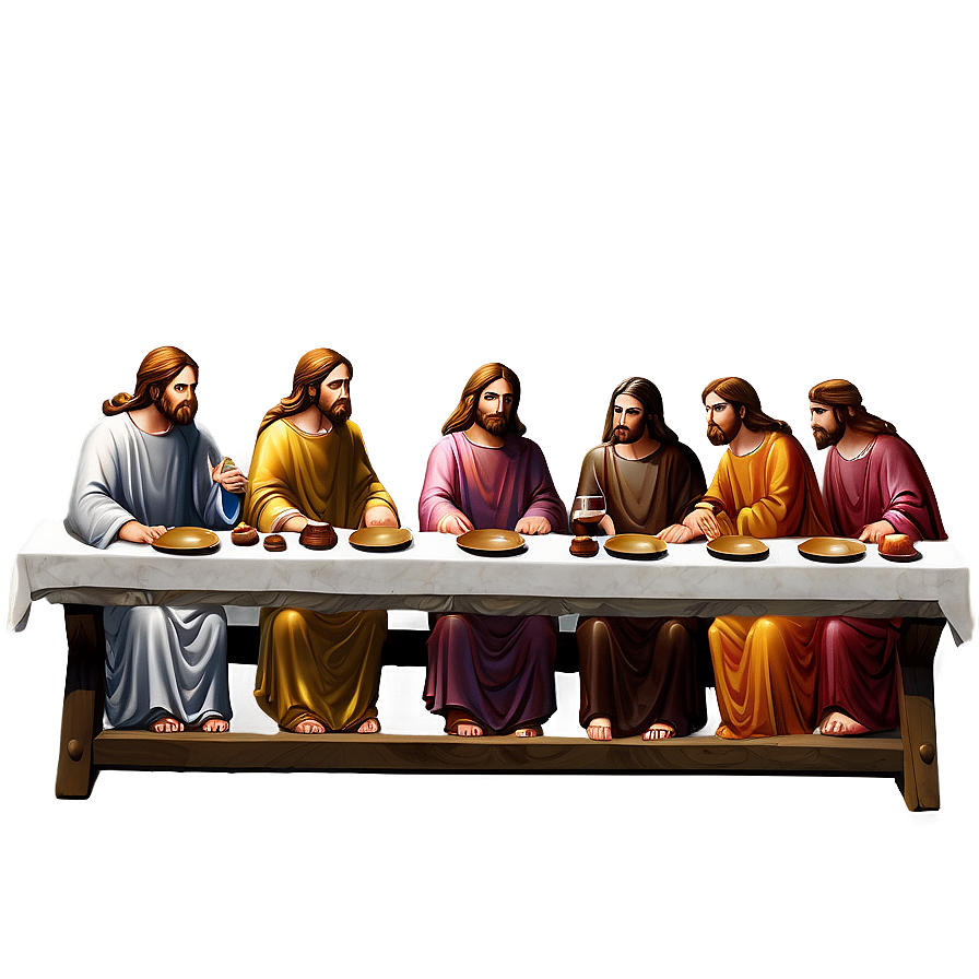 Christian Last Supper Scene Png 43 PNG Image