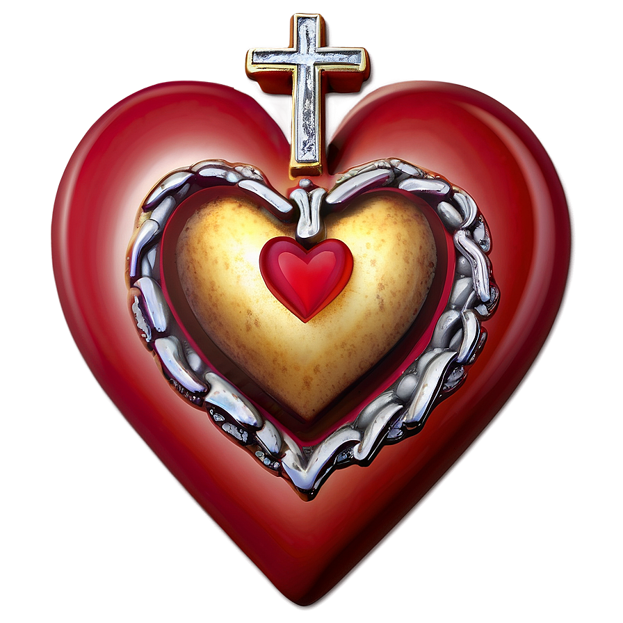 Christian Sacred Heart Png Yyq10 PNG Image