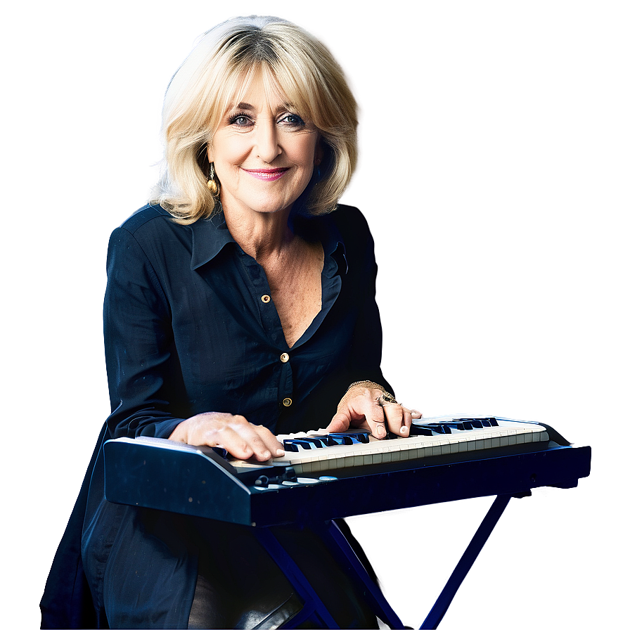 Christine Mcvie Keyboards Png Sfh PNG Image