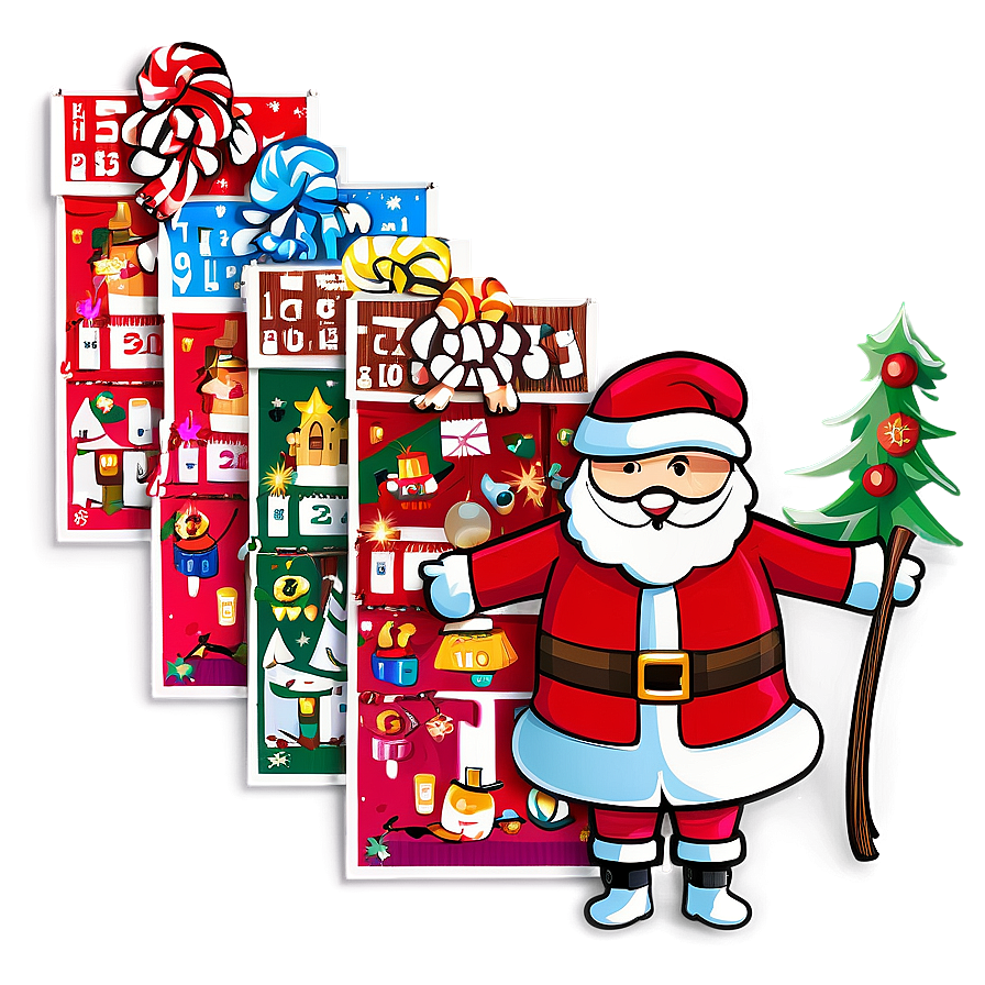 Christmas Advent Calendar Png 05032024 PNG Image