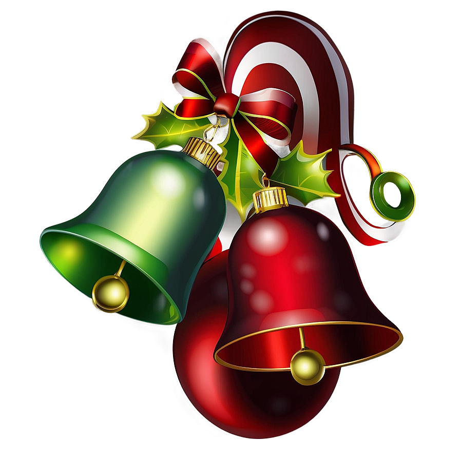 Christmas Bell Ornaments Png Cgk PNG Image