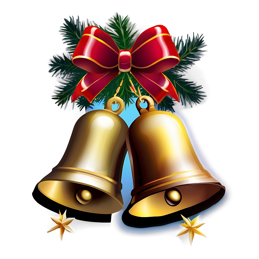 Christmas Bells A PNG Image