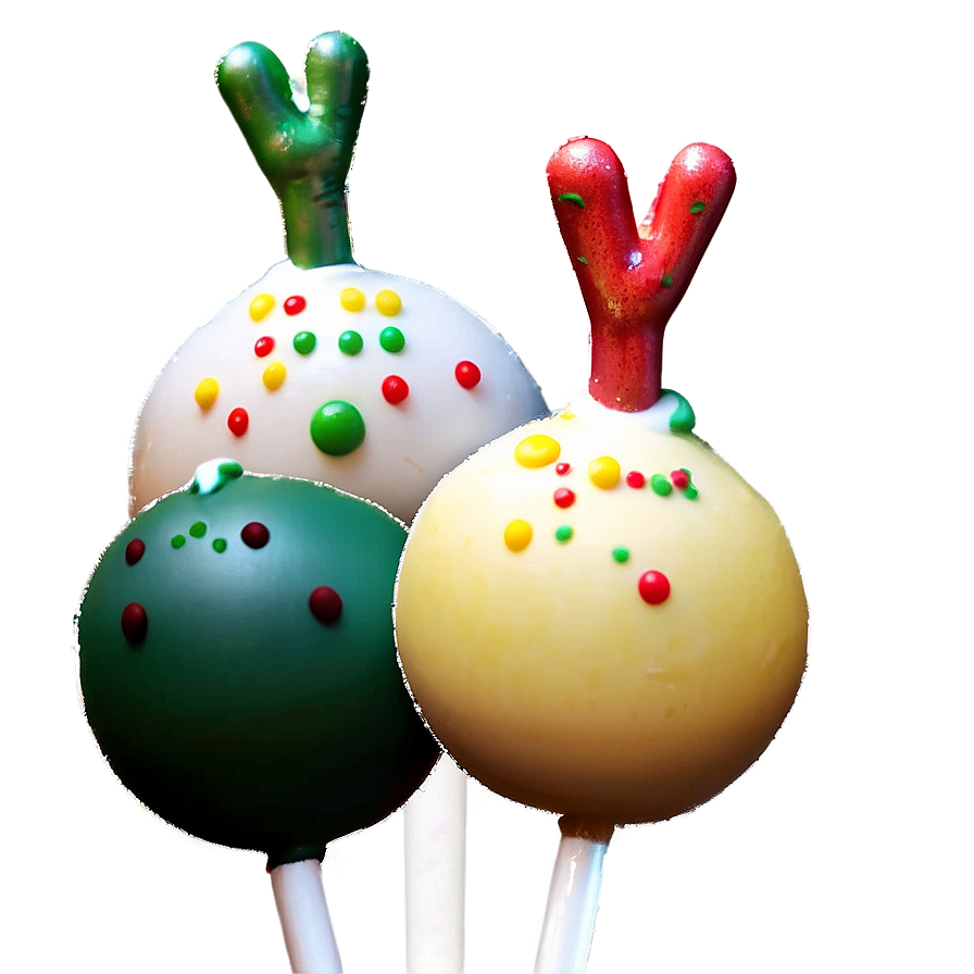 Christmas Cake Pops Png 74 PNG Image