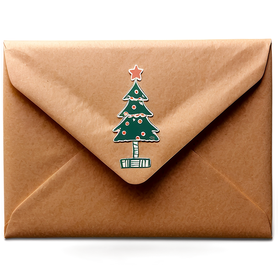 Christmas Card Envelope Png Tjc57 PNG Image