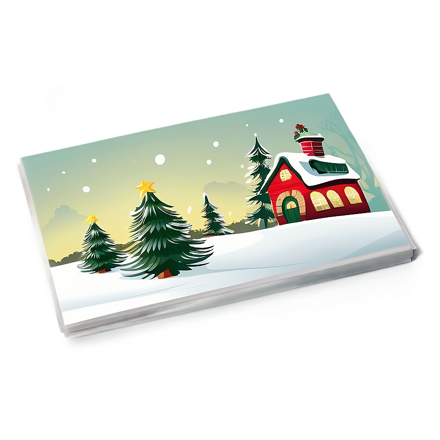 Christmas Card Set Png Xbt PNG Image