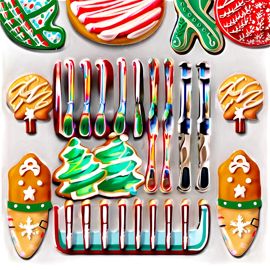 Christmas Cookie Baking Set Png 21 PNG Image