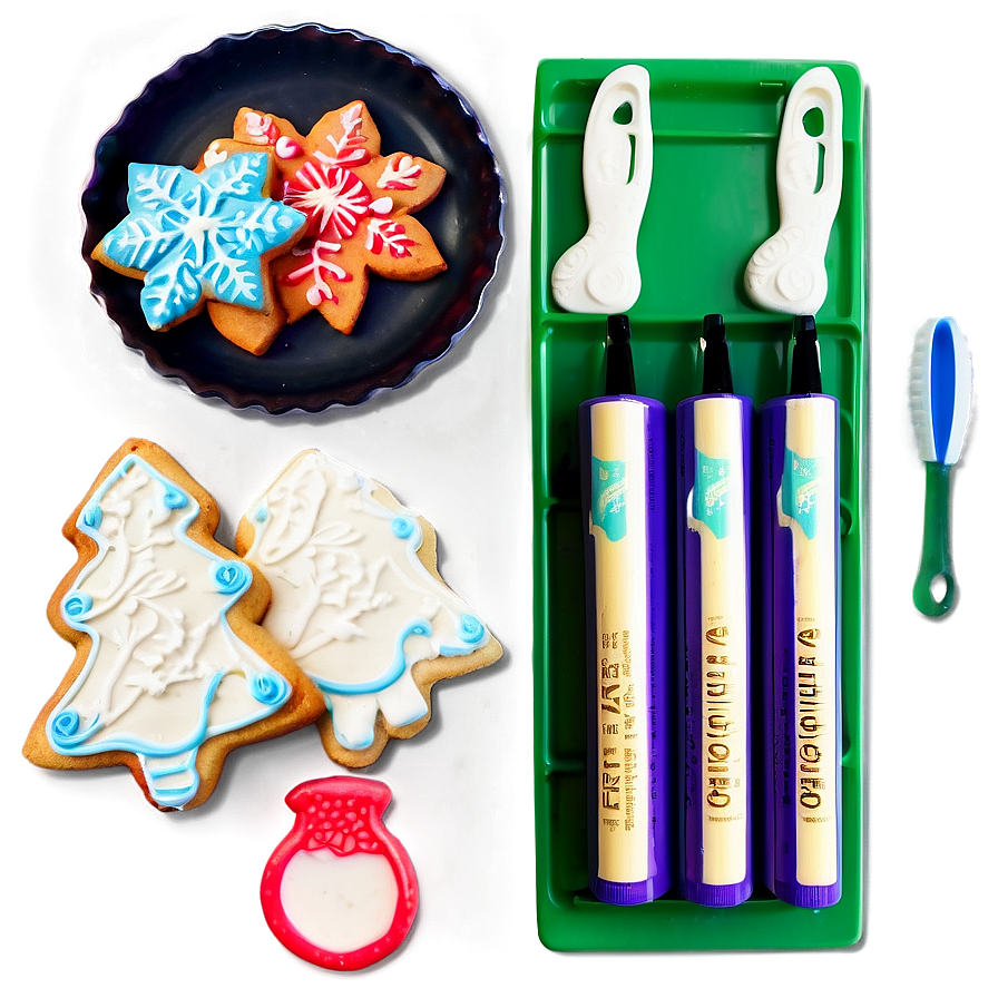 Christmas Cookie Decorating Supplies Png 34 PNG Image