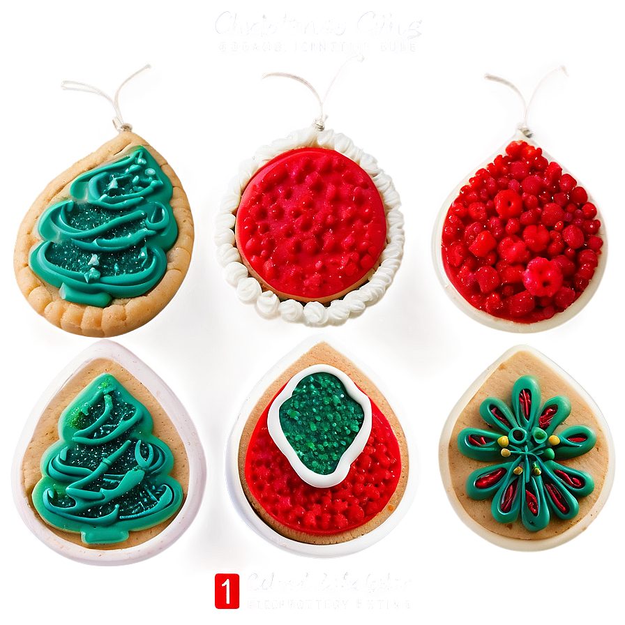 Christmas Cookie Icing Color Guide Png 71 PNG Image