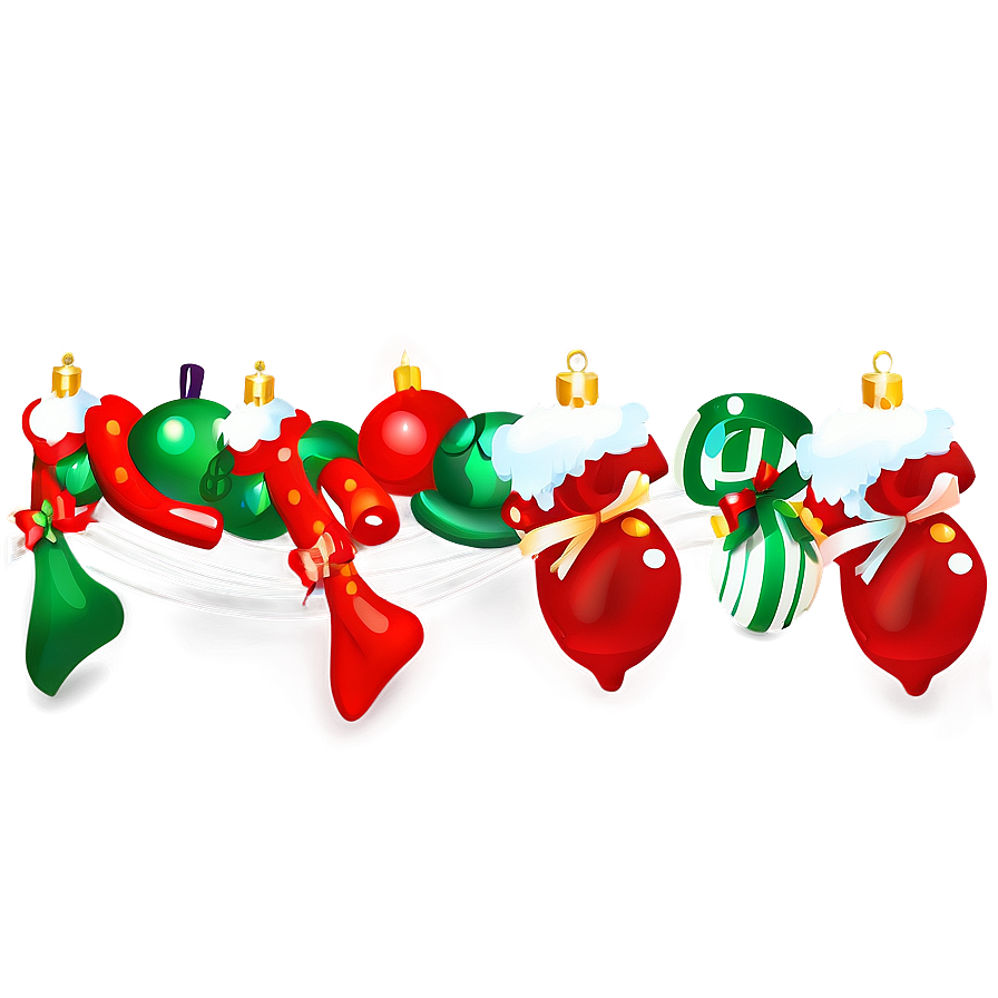 Christmas Decorative Line Png 05252024 PNG Image