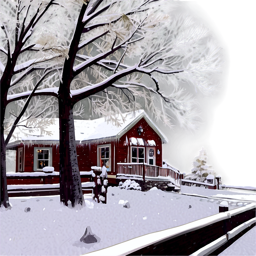 Christmas Eve Snowfall Png Cce57 PNG Image